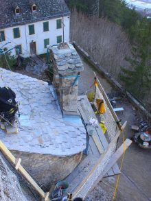 Travaux à l’Ermitage Saint Privat à Mende