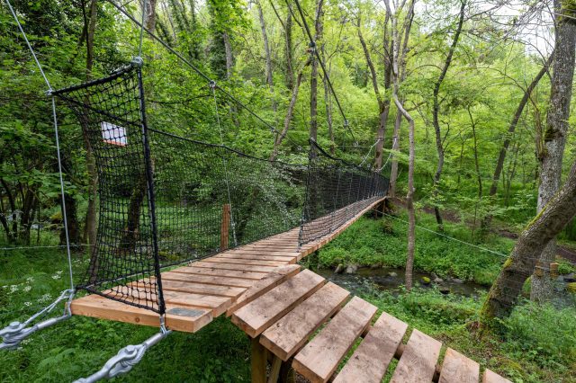 passerelle Vals pres le puy