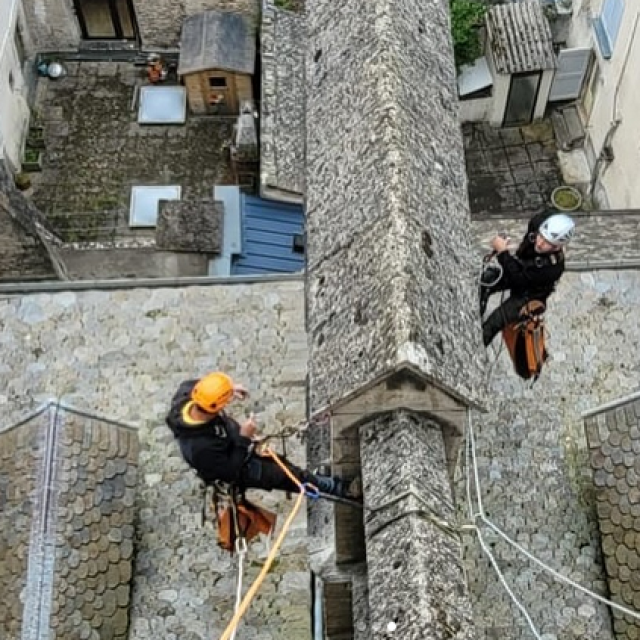 Inspection de la cathédrale de Mende