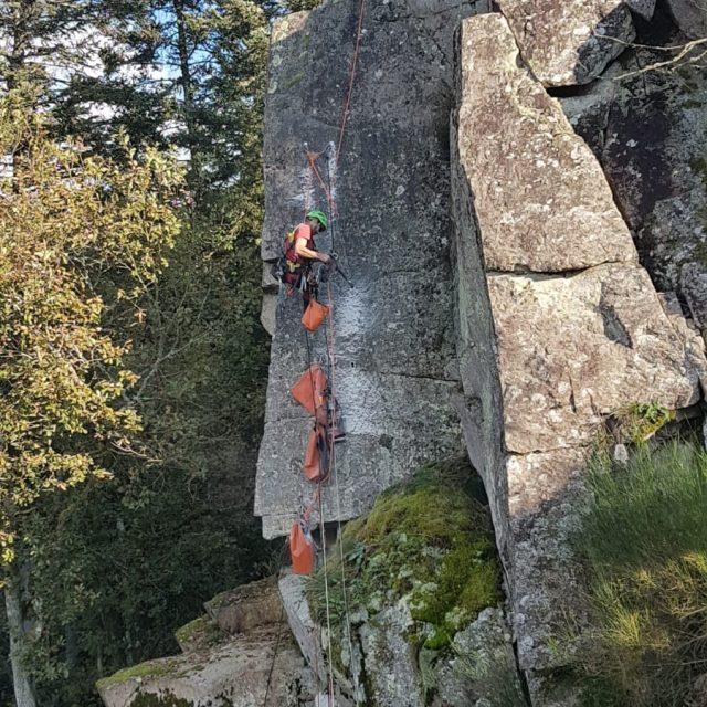 Transformation d’une via corda et via ferrata