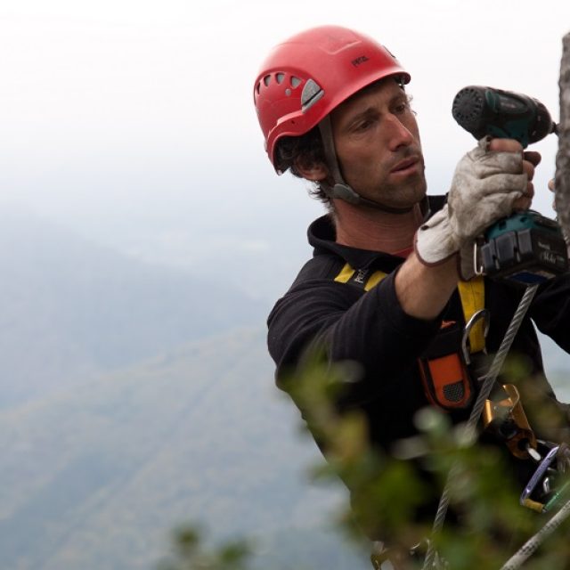 Travaux via ferrata Florac