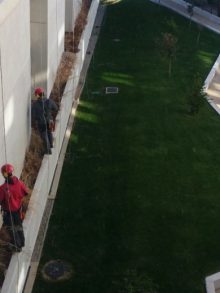 Installation d&rsquo;une ligne de vie