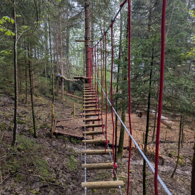 Extension du parcours acrobatique en hauteur