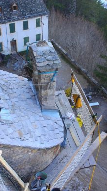 Travaux à l&rsquo;Ermitage Saint Privat à Mende