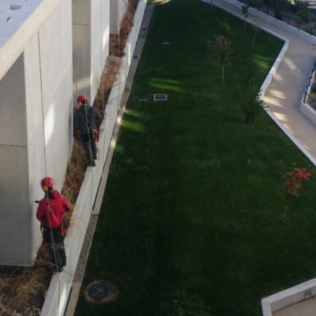 Installation d&rsquo;une ligne de vie