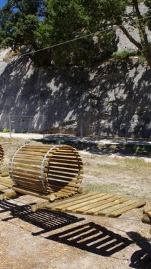 Construction d&rsquo;un mini-accrobranche à Cavaillon