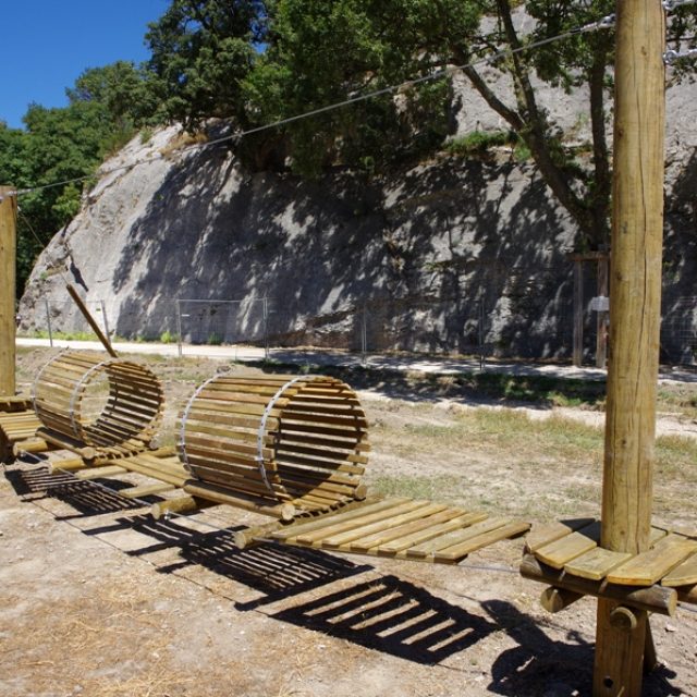 Construction d&rsquo;un mini-accrobranche à Cavaillon